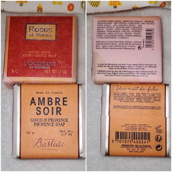 NEW - Bundle of 6 - L'Occitane & Bastide Soap Shower Oil Hand & Body Cream Minis - Picture 4 of 12